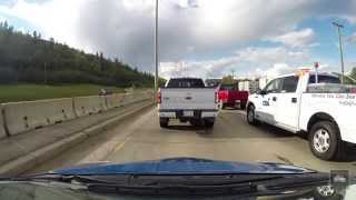 2014 Highway 63 Through Ft McMurray AB Time Lapse [upl. by Llenral369]