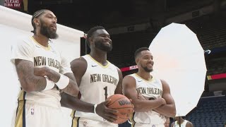 Pelicans tip off NBA season with opener at Smoothie King Center [upl. by Mill442]