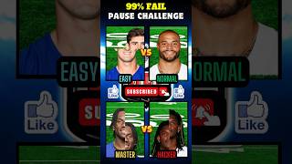 COWBOYS vs GIANTS  PAUSE challenge 🏈🔥👀 shorts nfl challenge fun [upl. by Klina]