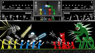 Stickman Tournament  War of Tribes  Marble amp Ragdoll battle [upl. by Aikin]