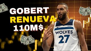 GOBERT RECHAZA 50 MILLONES PARA FIRMAR POR 100 MÁS  NBA EN ESPAÑOL [upl. by Afnin941]