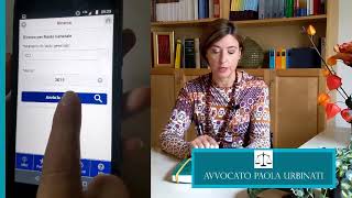 HOW TO USE APP quotGIUSTIZIA CIVILEquot  TRADUZIONE INGLESE [upl. by Dewain]