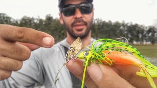 MELHOR ISCA para PESCA DE TRAÍRA Aprenda usar chatterbait deconto isca artificial na pescaria [upl. by Krystyna665]