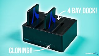 4 Bay 3525quot HDD amp SSD USB30 Docking Station With Cloning Feature [upl. by Nareik]