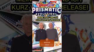 PRISMATIC EVOLUTIONS KURZ VOR RELEASE pokemon pokemoncards tcgpokemon pokémon release shorts [upl. by Ledniahs205]