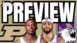 Purdue vs Northwestern Preview and Predictions [upl. by Elconin]