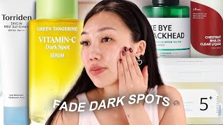 How to REALLY Fade Dark Spots when NOTHING WORKS Korean Skinncare Products [upl. by Ayikahs610]