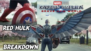 Captain America 4 Brave New World Teaser Breakdown  MFF HINDI INDIA [upl. by Otecina]