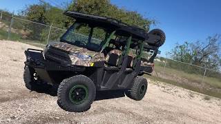 Polaris Ranger 1000 Crew Outfit by Texas Outdoors and Ranch Armor UTV [upl. by Lennad]