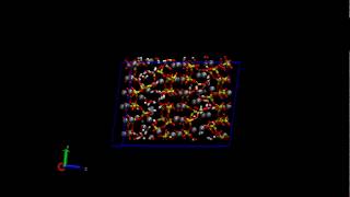 Molecular Model Calcium Silicate Hydrate CSH with CS109 1 [upl. by Arul]