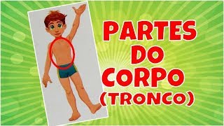 Aprender as Partes do Corpo Tronco  Como Ensinar as Partes do Corpo Humano na Educação Infantil [upl. by Laehpar]