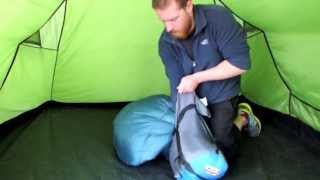 How to pack a Sleeping bag [upl. by Nyrol106]