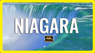 4K Niagara Falls  Relaxing Music amp Serene Waterfall Scenery for Stress Relief [upl. by Oleg]