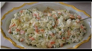 Slavska salata Recept [upl. by Nylqcaj]