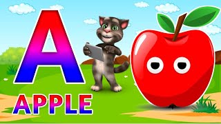 Phonics Song 2 with TWO Words in 3D  A For Airplane  ABC Alphabet Songs with Sounds for Children [upl. by Okikuy]