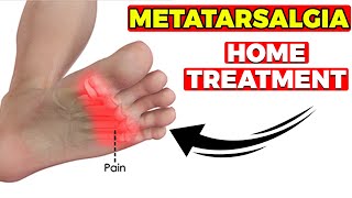 BEST Metatarsalgia Exercises Massage amp StretchesHOME Treatment [upl. by Kelcy37]