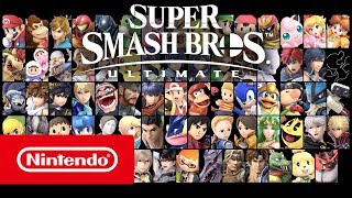 Super Smash Bros Ultimate  Tráiler general Nintendo Switch [upl. by Nivag]