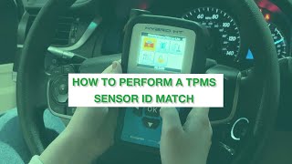 How to Perform a TPMS Sensor ID Match With a Hybrid HT [upl. by Ellives]