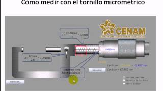 uso del tornillo micrometrico [upl. by Arej711]