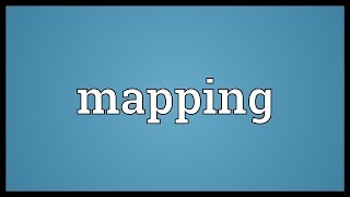 Mapping Meaning [upl. by Irep]