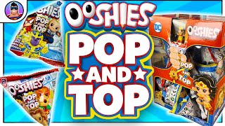 NEW Pop and Top Ooshies   DC Comics and Marvel Mystery Bag opening  14 new Ooshies discovered [upl. by Eilyak]