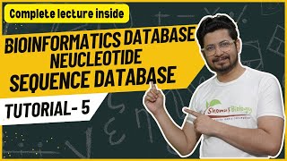 Nucleotide sequence database bioinformatics  nucleotide database ncbi  Bioinformatics tutorial 5 [upl. by Nadbus]