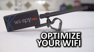 WiSpy DBx and Chanalyzer  Optimize Your Wifi [upl. by Atirabrab]