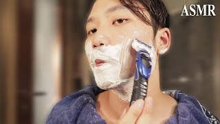 면도 ASMR l 수염을 밀어봅시다 l Shaving [upl. by Veronica]