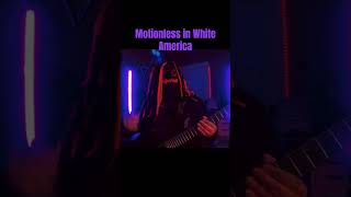 Motionless in White America motionlessinwhite america guitarcover mikekhaos [upl. by Tena]