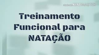 TREINO FUNCIONAL PARA NATAÇÃO 🏊 [upl. by Leagiba]