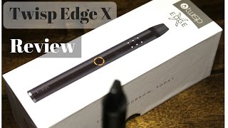 Twisp Edge X Vape Review [upl. by Ynatirb]