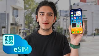 Compré una eSIM para mi iPhone 14  ¿Funciona en México [upl. by Drawdesemaj445]