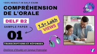 DELF B2  Compréhension de lorale No 01  DELF B2 Listening Practice Test Online [upl. by Forrester]