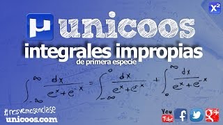 Integrales impropias de primera especie 06 UNIVERSIDAD unicoos [upl. by Gunar]