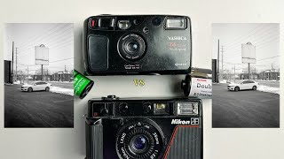 Yashica T4 vs Nikon L35AF  Which Camera Takes Better Pictures [upl. by Desiri]