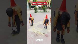 Cone Balancing Race  Best physical activity dance bestschool bestactivity compitition [upl. by Jeggar29]