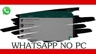 COMO USAR O WHATSAPP PELO COMPUTADOR 2020 [upl. by Olegna]