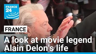 A look at French movie legend Alain Delons life • FRANCE 24 English [upl. by Esinet]