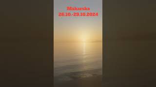 Croatia MakarskaAutumn Holiday🔆 2629102024 holiday travel croatia makarska sea nice trip [upl. by Allak]