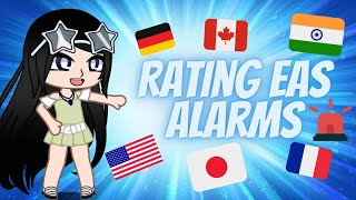 🚨Rating EAS Alarms from Different Countries🚨 PART 1 [upl. by Ray793]