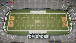 NFL Films A History of the Lambeau Leap Narrated by Tom Grossi [upl. by Annyrb]