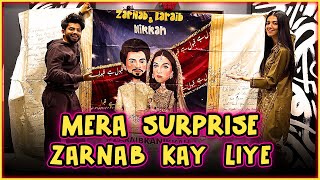 Mera Surprise Zarnab Kay Liye   Laraib Khalid  Zarnab Fatima [upl. by Moya]