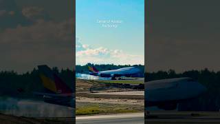 Asiana 747 Arrival Anchorage Plane Spotting [upl. by Morra]