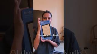 Unboxing new Kindle kindle mostlysane books reading [upl. by Neffets994]