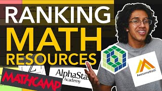 Math Resources Tier List  Ranking math classes summer programs and books [upl. by Wong794]