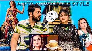 Nita Ambani Lifestyle Pakistani Reaction  Reaction Studio [upl. by Edin]