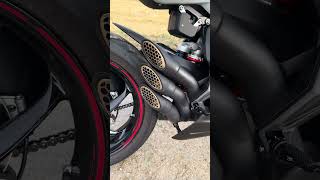 Mv Agusta F3 RR Qd Exhaust Power Gun [upl. by Klinges]