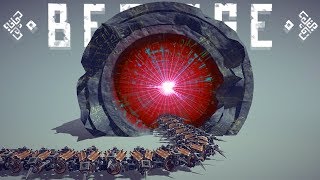 Besiege  The Death Tunnel amp A Huge Final Boss  Besiege Best Creations [upl. by Ieluuk]