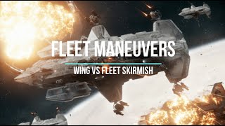 Fleet Maneuvers Wing vs Fleet Skirmish [upl. by Yengac]