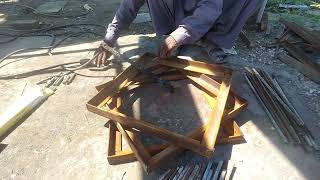 How to make Steeliron frame [upl. by Ramunni355]